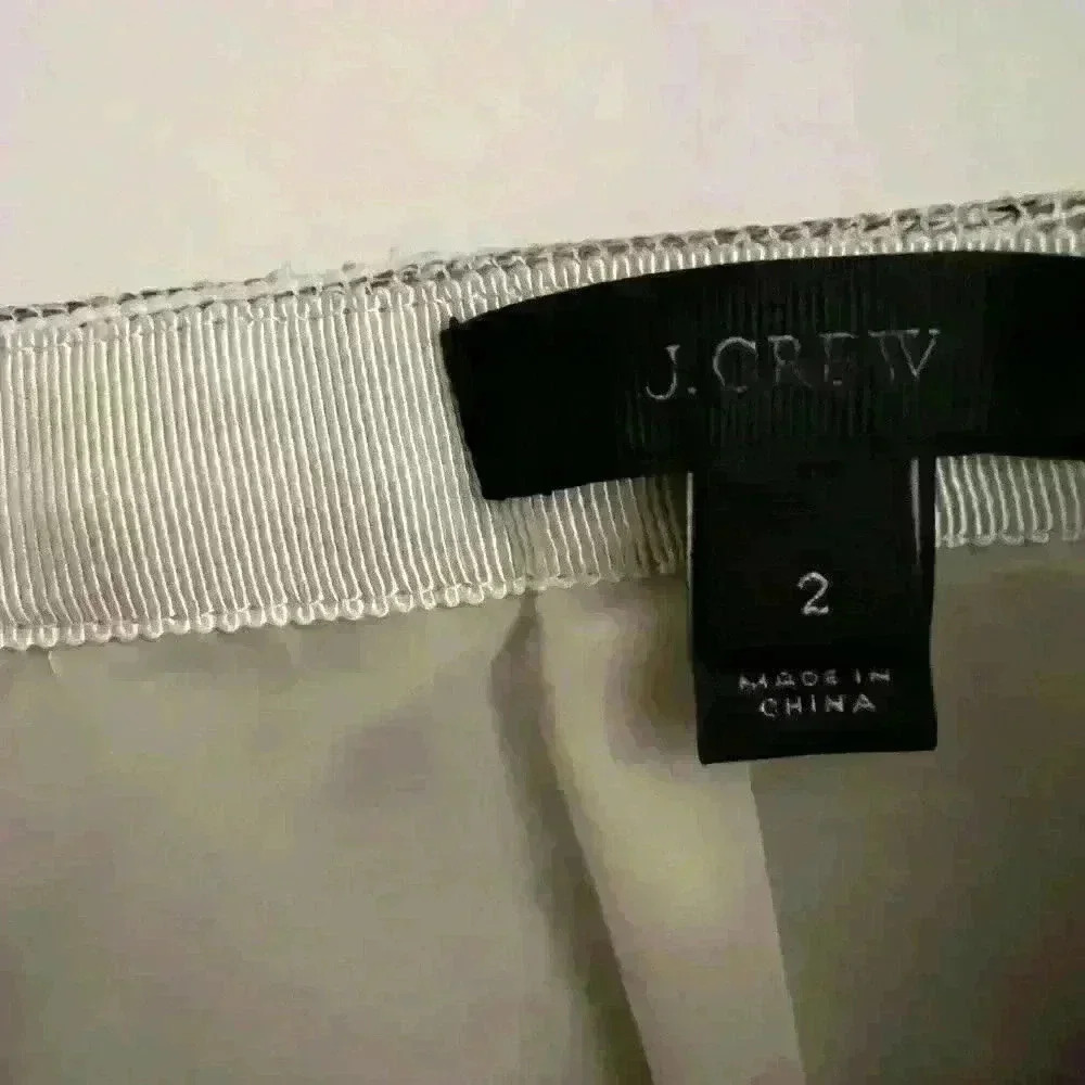 J.Crew Tweed mini skirt size 2 - Picture 3 of 3